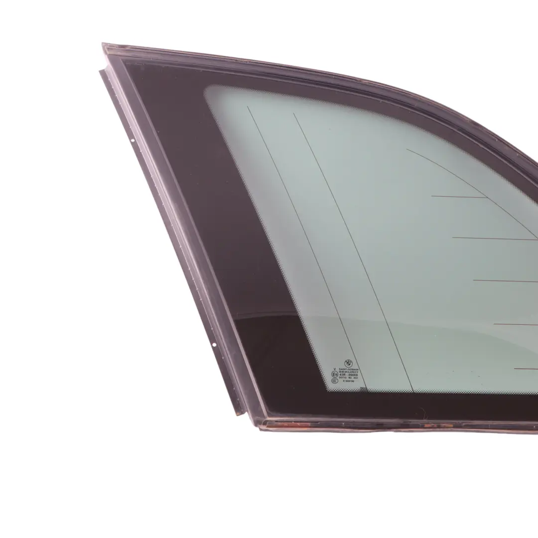 BMW X5 E53 Vitre fixe noire de la lunette arrière gauche AS3 8249935
