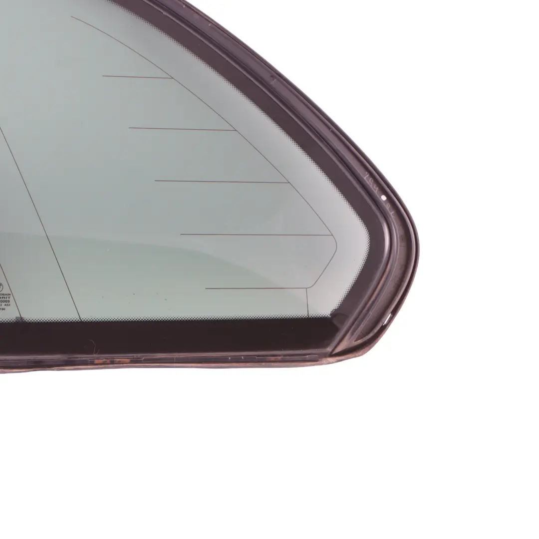 BMW X5 E53 Vitre fixe noire de la lunette arrière gauche AS3 8249935