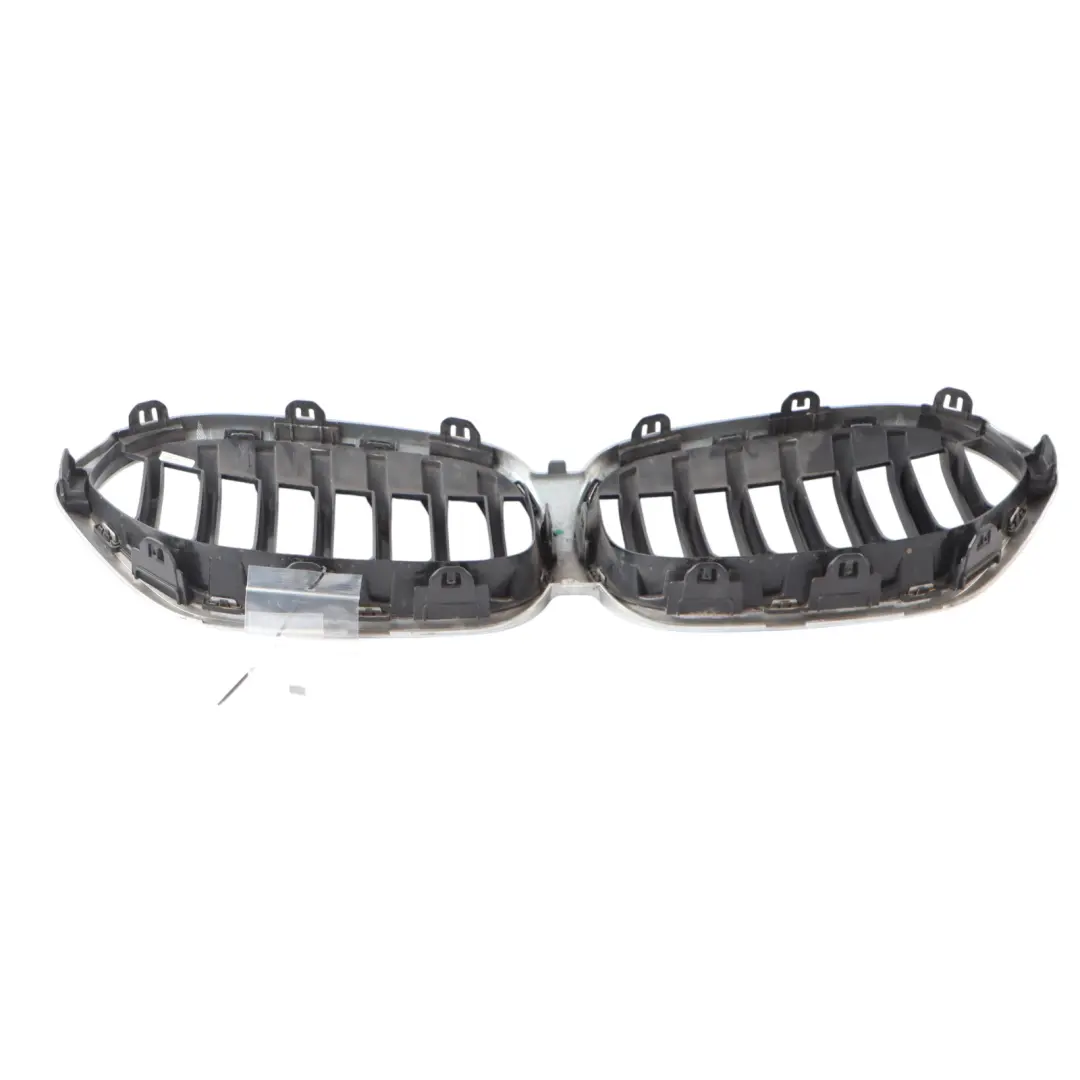 BMW X1 F48 LCI Front Bumper Centre Grille Kidney Trim Panel 8493450 Chrome