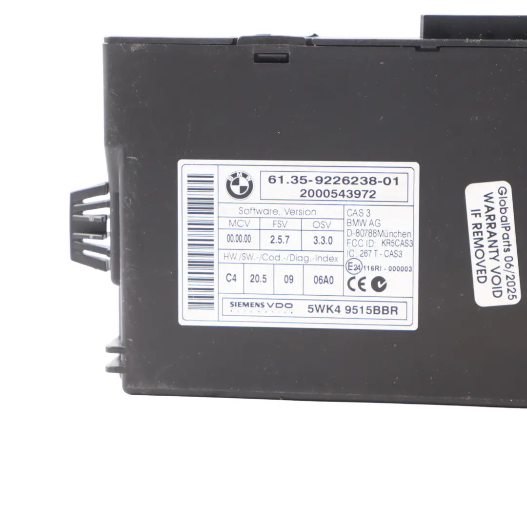 BMW E90 E91 LCI 318d N47N 143HP Engine Control ECU Kit DDE 8507202 Automatic