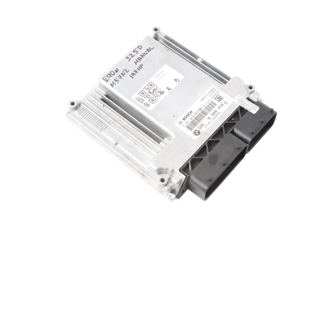 BMW E60 LCI E90 E91 325d 525d M57N2 197HP Engine ECU DDE 8509034 Manual