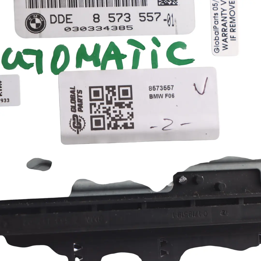 BMW F06 F12 F13 640d N57Z 313HP Engine Module Unit ECU DDE 8573557 Automatic