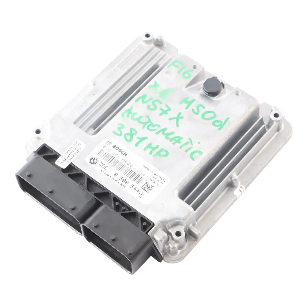 BMW X5 F15 X6 F16 M50D N57X 381HP Diesel Control ECU DME 8572042 Automatic