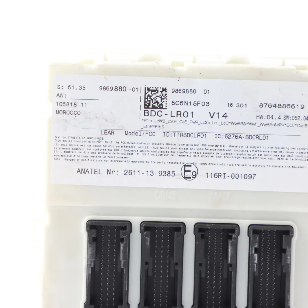 Mini F54 F55 F57 B38 136HP Petrol Engine Control ECU Kit DME 8674258 Automatic