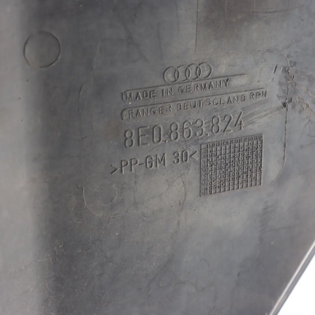 Audi A4 B8 Underfloor Coating Center Protection Underfloor 8E0863824