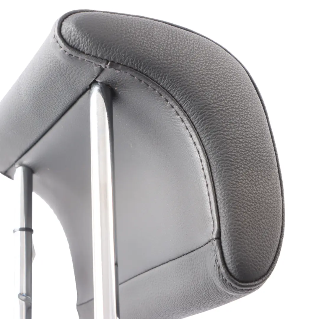 Audi A4 B7 Rear Seat Headrest Left Right N/O/S Leather Soul Black 8E0885973AD