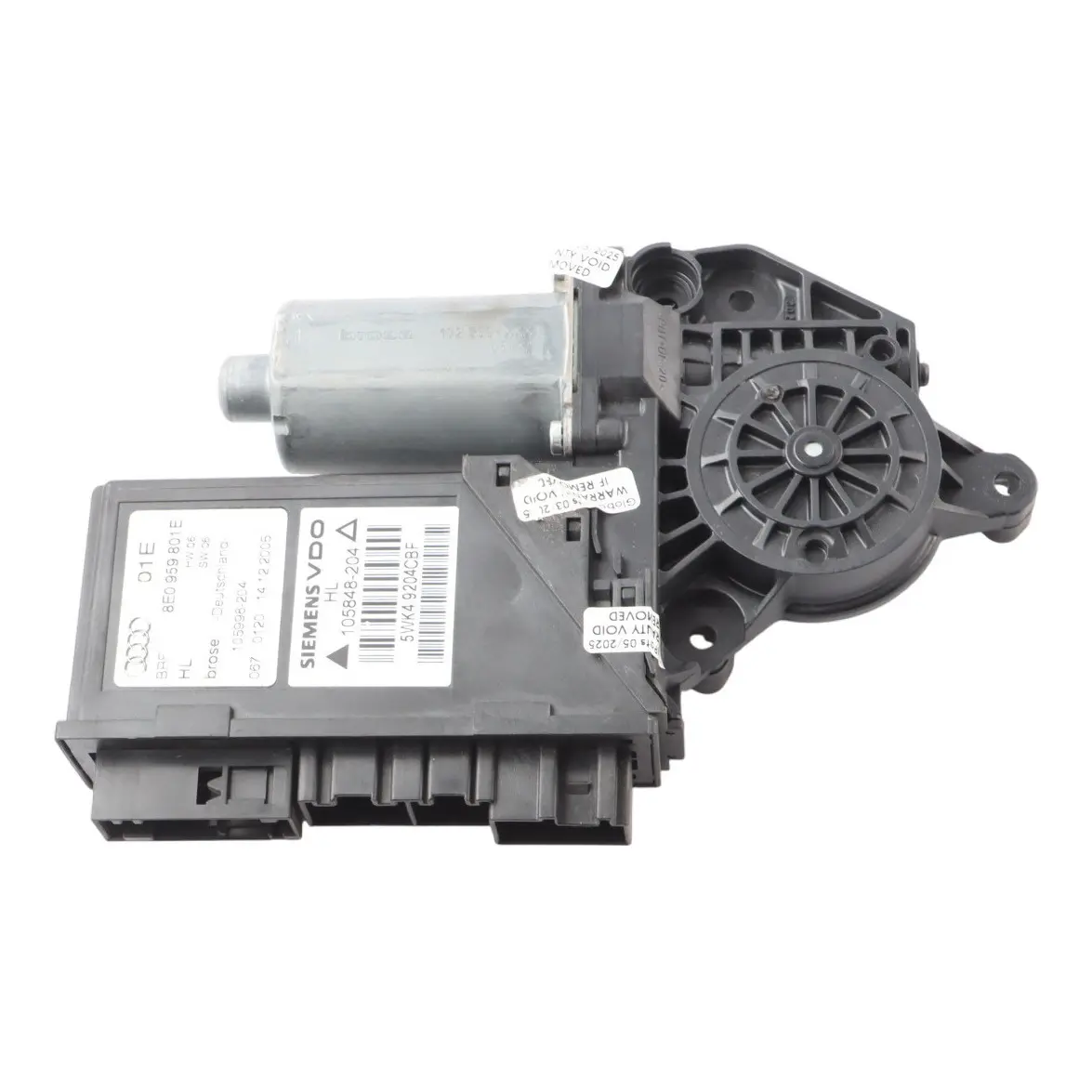 Audi A4 B7 Window Lifter Motor Door Front Left N/S Regulator Drive 8E2959801E