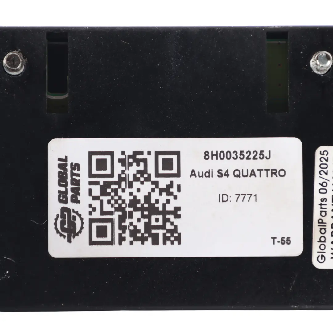 Aerial Antenna Amplifier Module Unit Left N/S Audi A4 B7 Cabrio - SKU 8H0035225J - Part number 8H0035225J