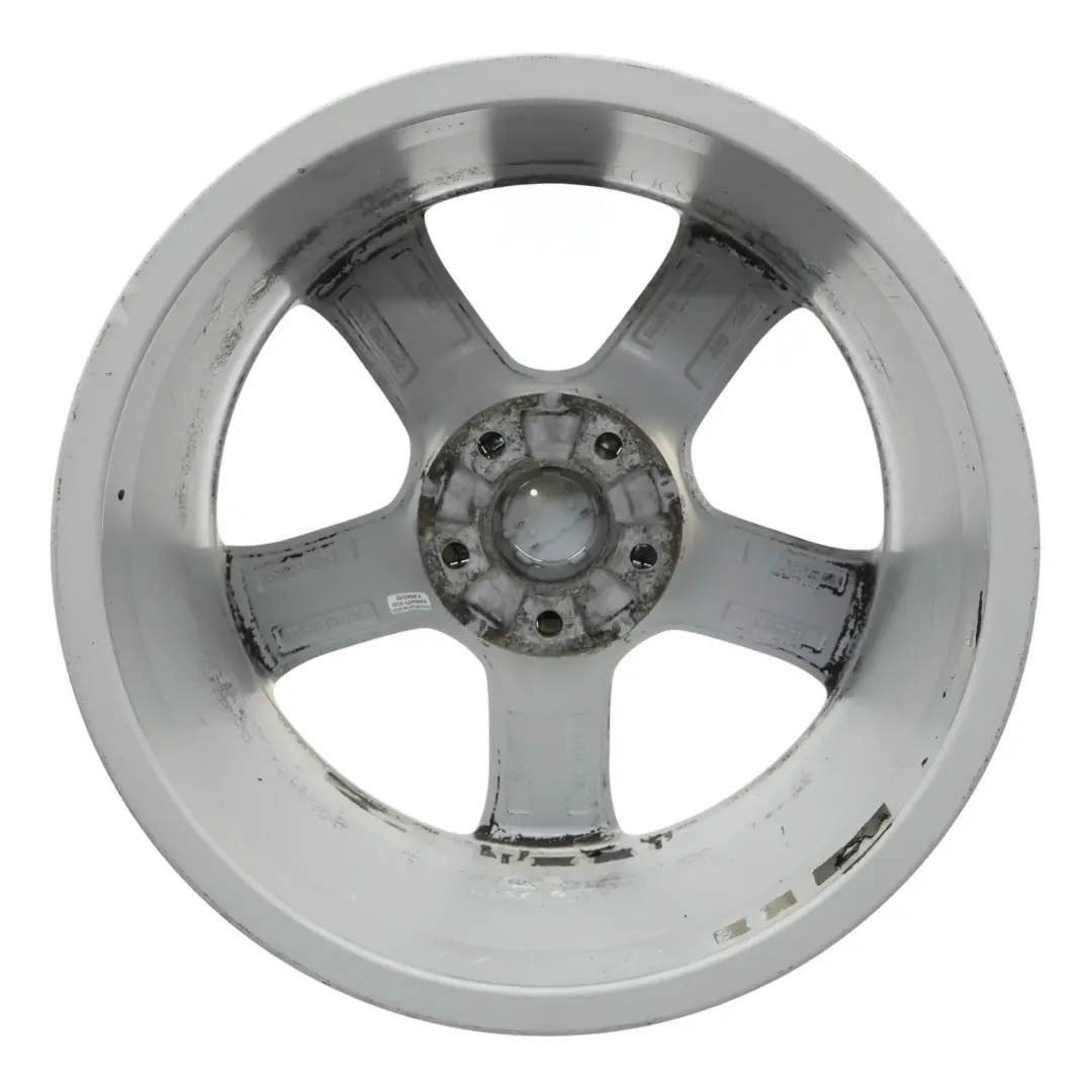 Audi A4 B8 8K Silver Wheel Alloy Rim 17" ET:45 7,5J Star Spoke 8K0601025CE