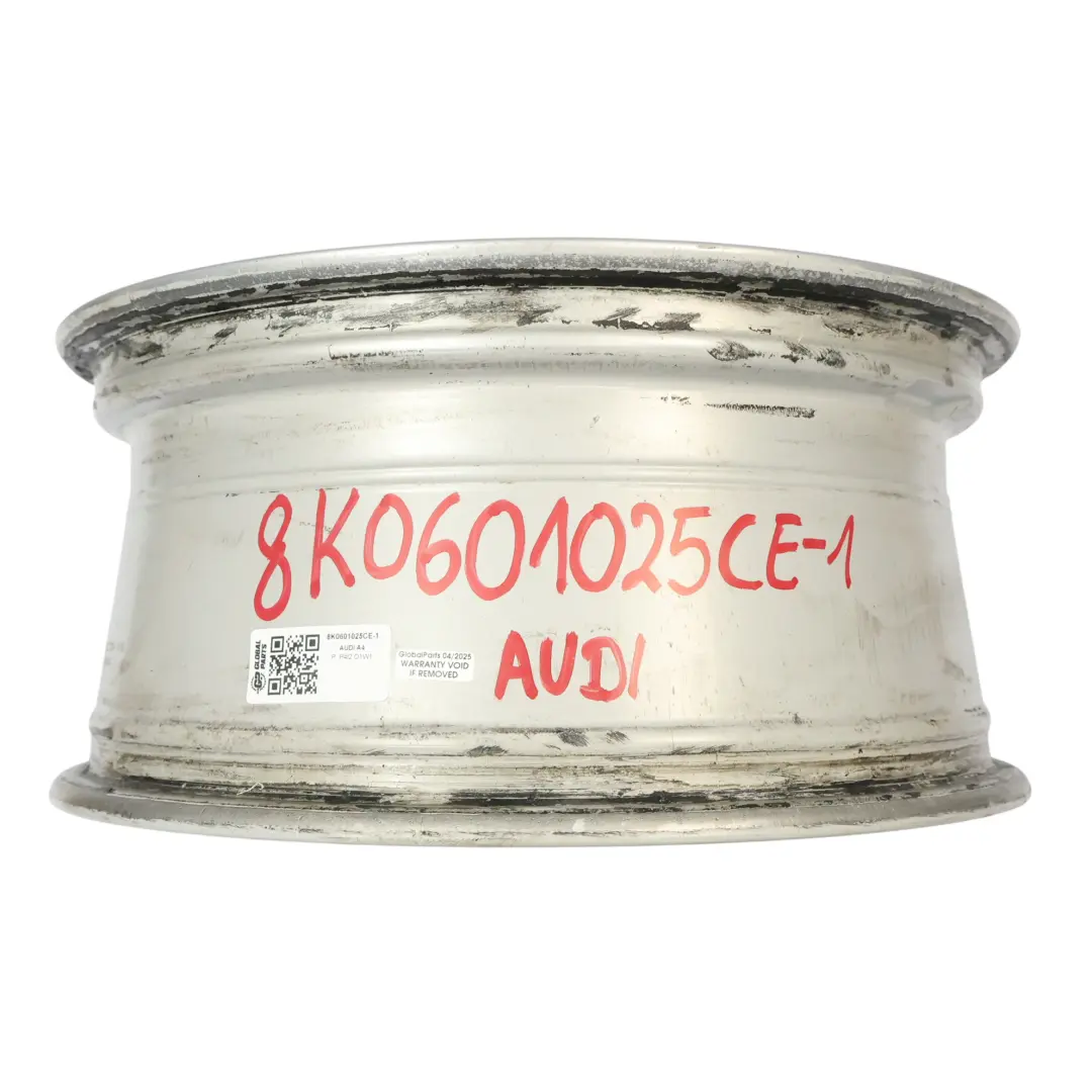 Audi A4 B8 8K Silver Wheel Alloy Rim 17" ET:45 7,5J Star Spoke 8K0601025CE