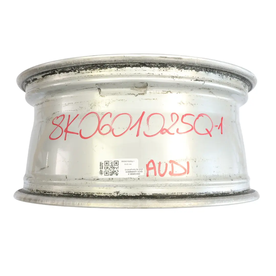 Audi A4 B8 8K Silver Wheel Alloy Rim 18" ET:47 8J Star Spoke 8K0601025Q