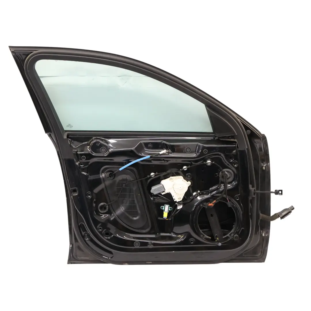 Audi A4 B8 Front Door Left N/S Phantom Black Pearl Effect - Z9Y