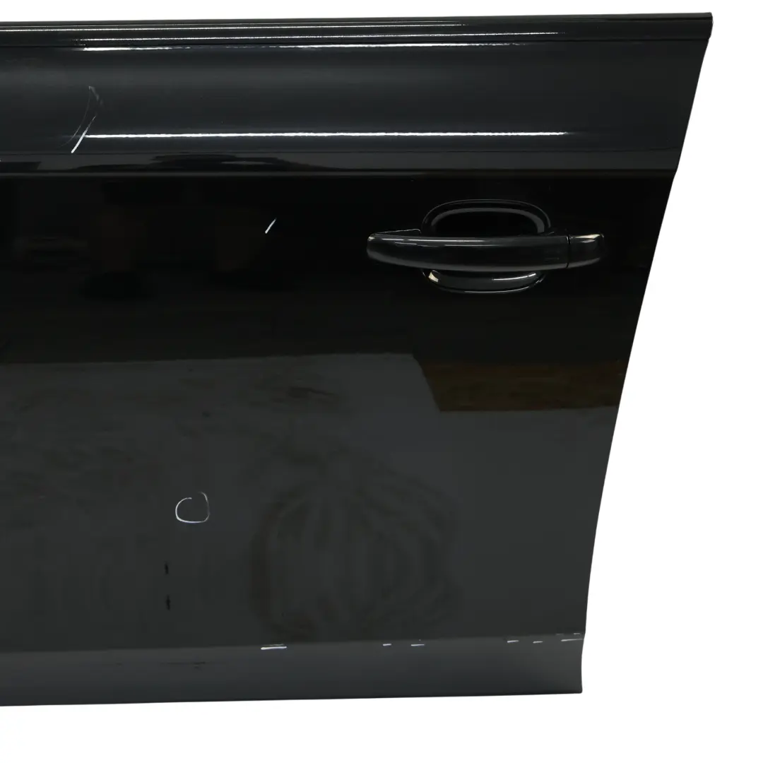 Audi A4 B8 Front Door Left N/S Phantom Black Pearl Effect - Z9Y