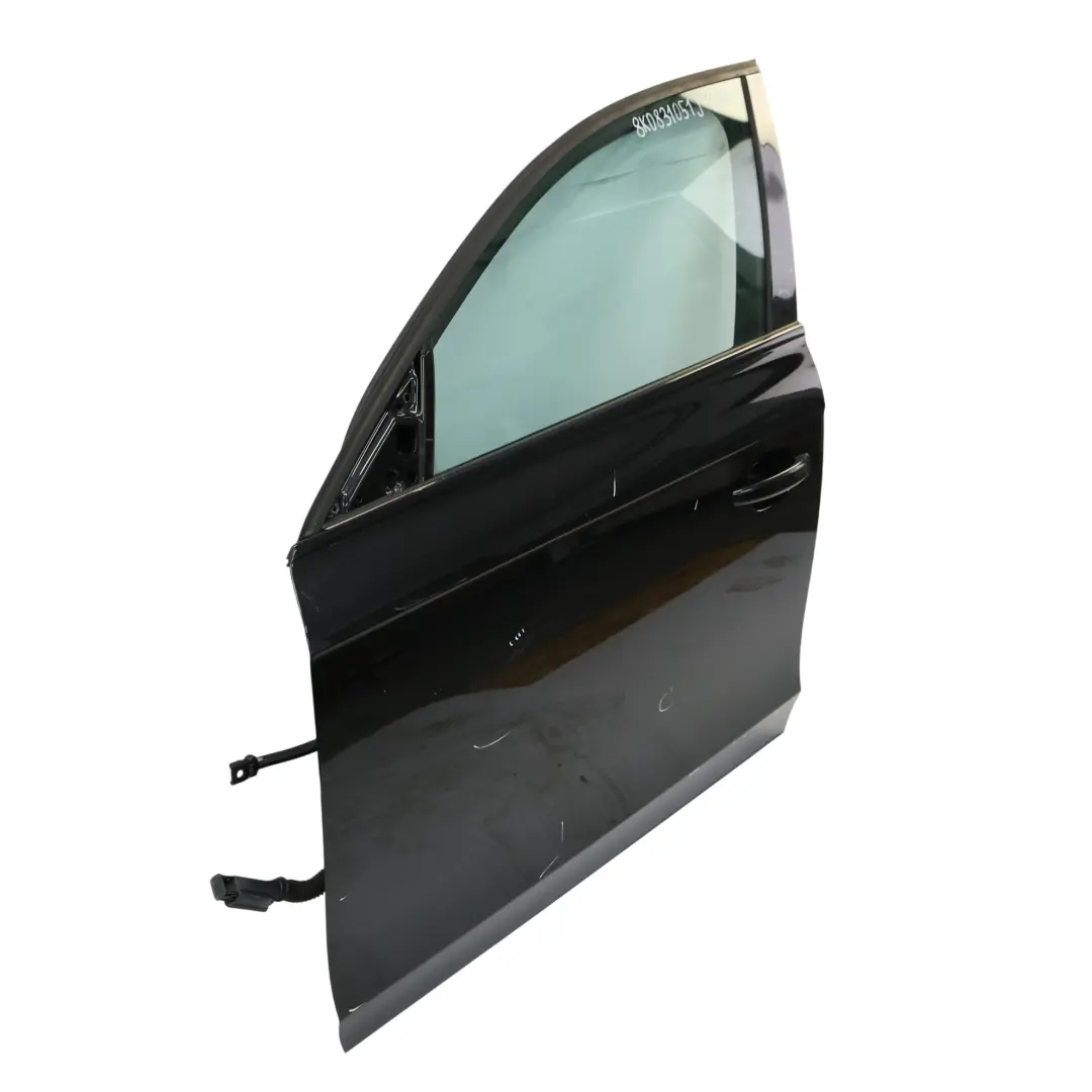 Audi A4 B8 Front Door Left N/S Phantom Black Pearl Effect - Z9Y