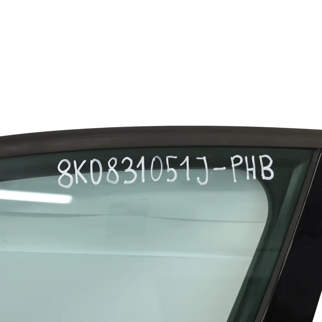 Audi A4 B8 Front Door Left N/S Phantom Black Pearl Effect - Z9Y