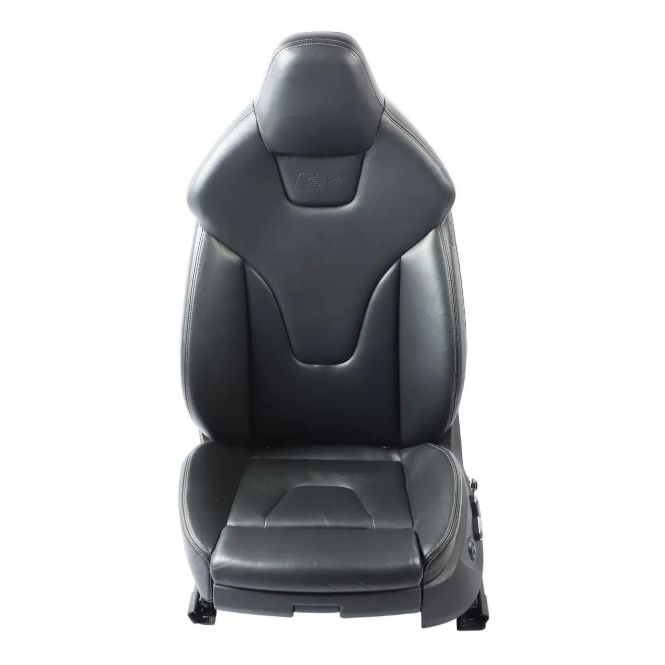 Audi S4 B8 Avant Sport Front Seat Heated Electric Left N/S Leather Soul Black
