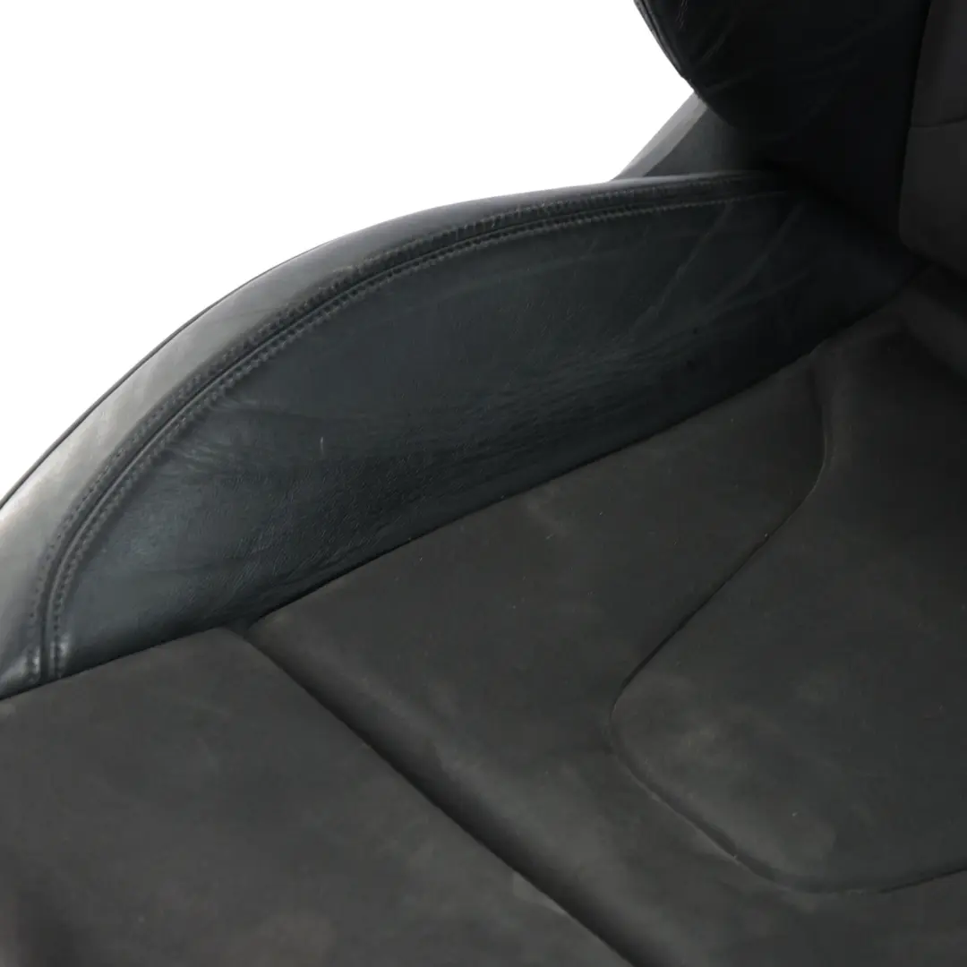 Front Left N/S Interior Electric Black Leather Alcantara Audi S4 B8 Sport Seat - SKU 8K0881806J-1 - Part number 8K0881806J