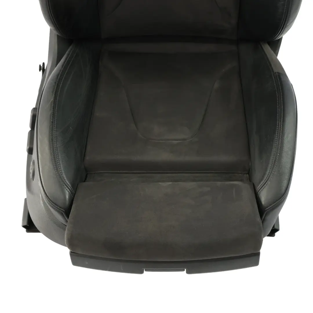 Front Left N/S Interior Electric Black Leather Alcantara Audi S4 B8 Sport Seat - SKU 8K0881806J-1 - Part number 8K0881806J