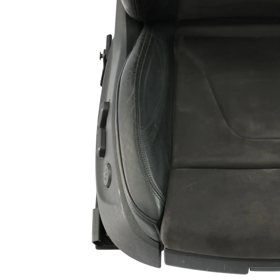 Front Left N/S Interior Electric Black Leather Alcantara Audi S4 B8 Sport Seat - SKU 8K0881806J-1 - Part number 8K0881806J
