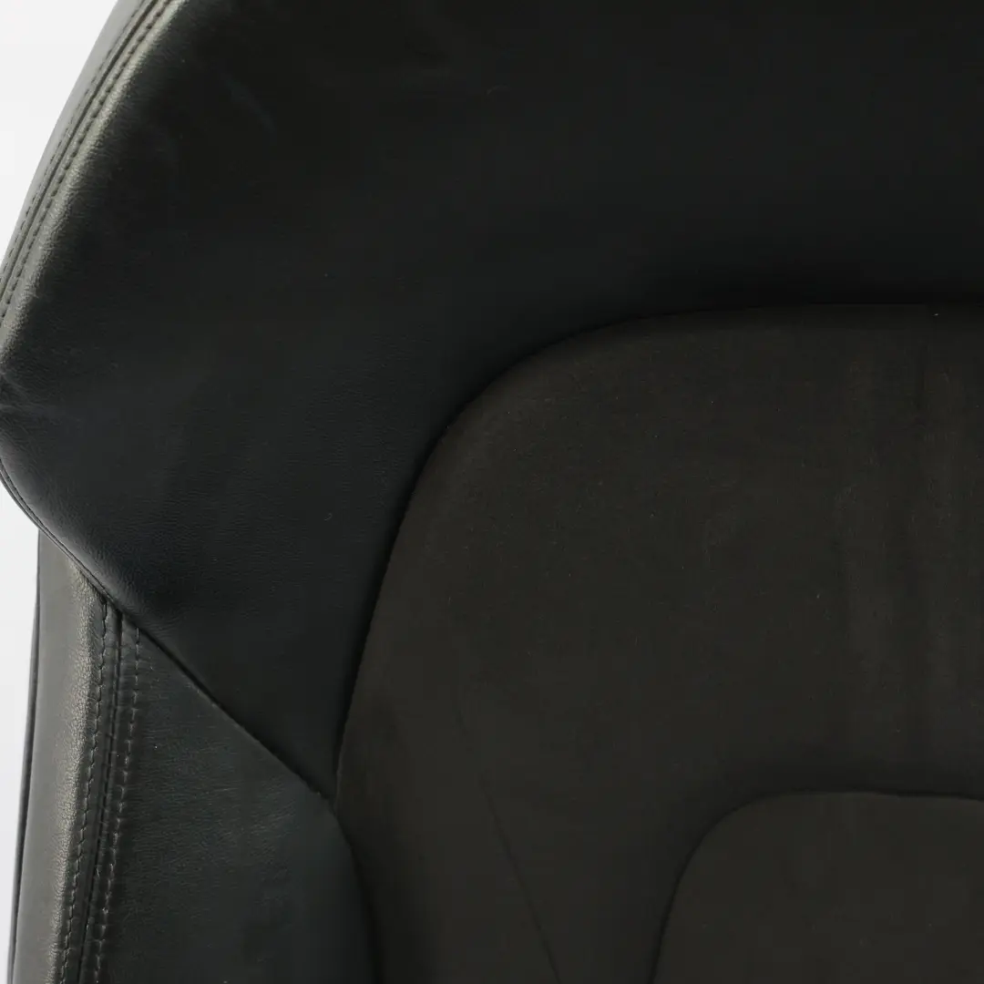 Front Left N/S Interior Electric Black Leather Alcantara Audi S4 B8 Sport Seat - SKU 8K0881806J-1 - Part number 8K0881806J