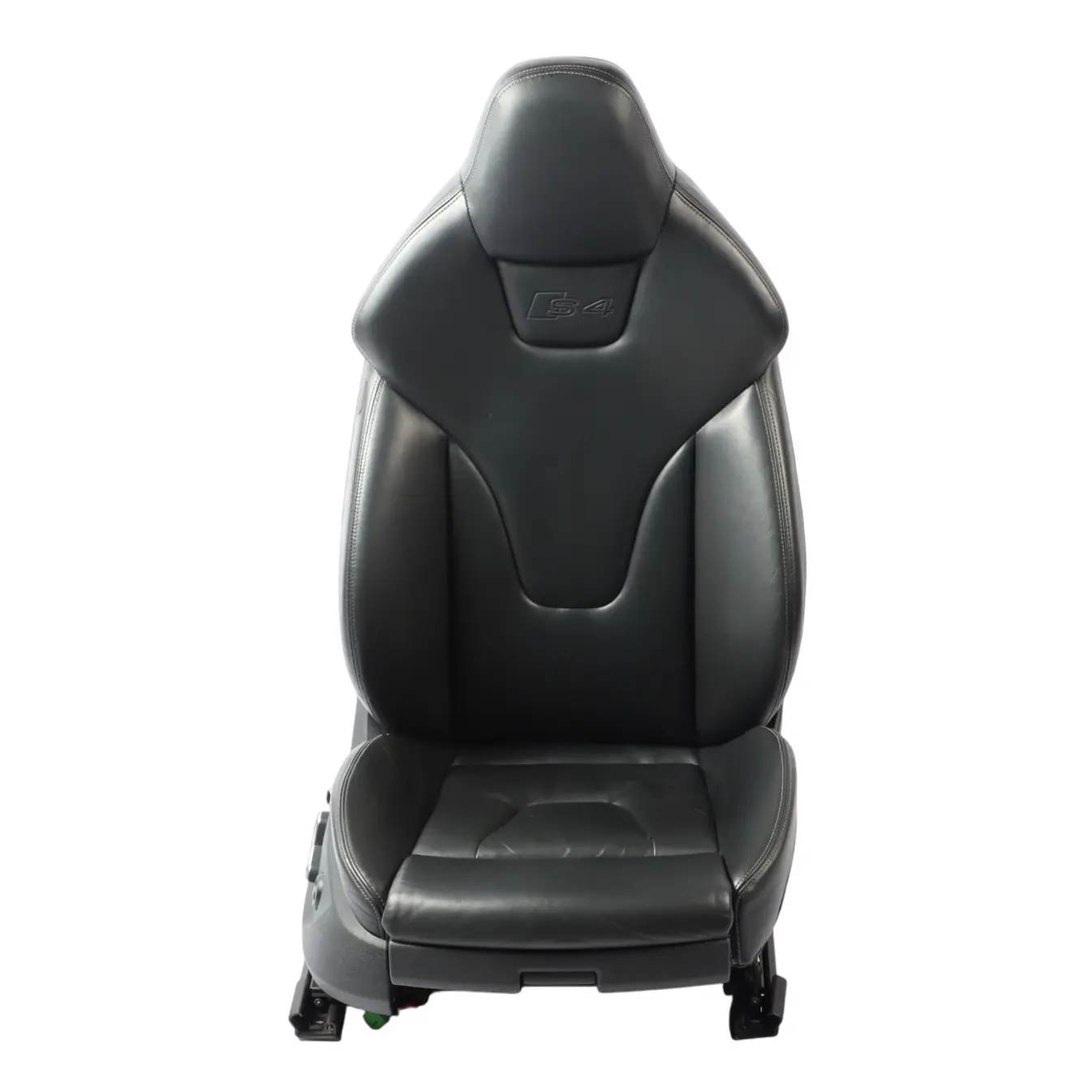 Audi S4 B8 Avant Sport Front Seat Heated Electric Right O/S Leather Soul Black