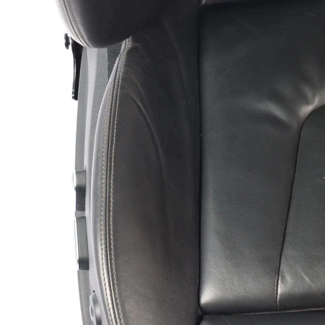 Audi S4 B8 Avant Sport Front Seat Heated Electric Right O/S Leather Soul Black