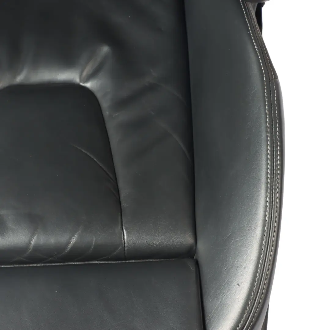 Audi S4 B8 Avant Sport Front Seat Heated Electric Right O/S Leather Soul Black
