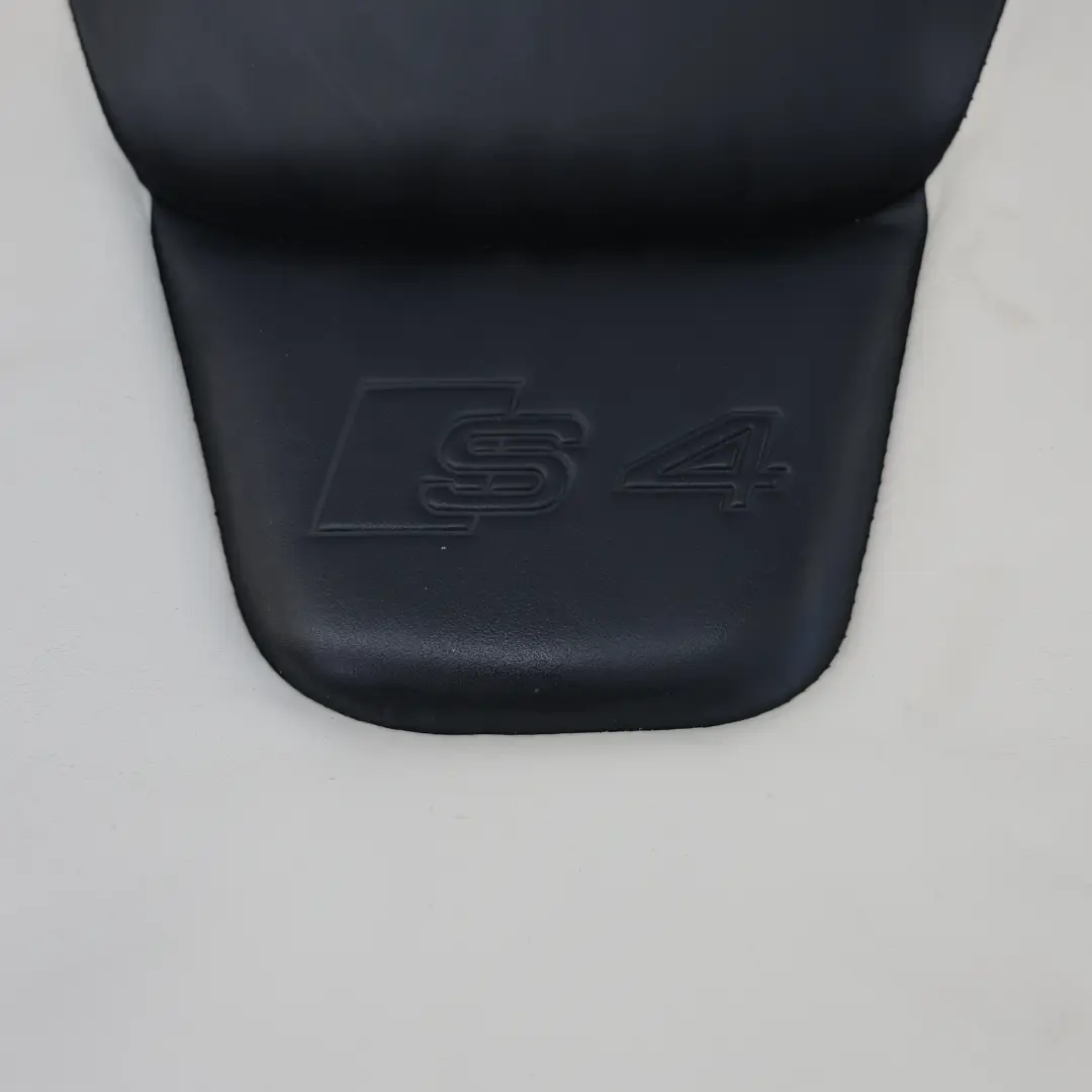 Audi S4 B8 Sport Seat Backrest Front Right O/S Leather Nappa Soul Black Silver