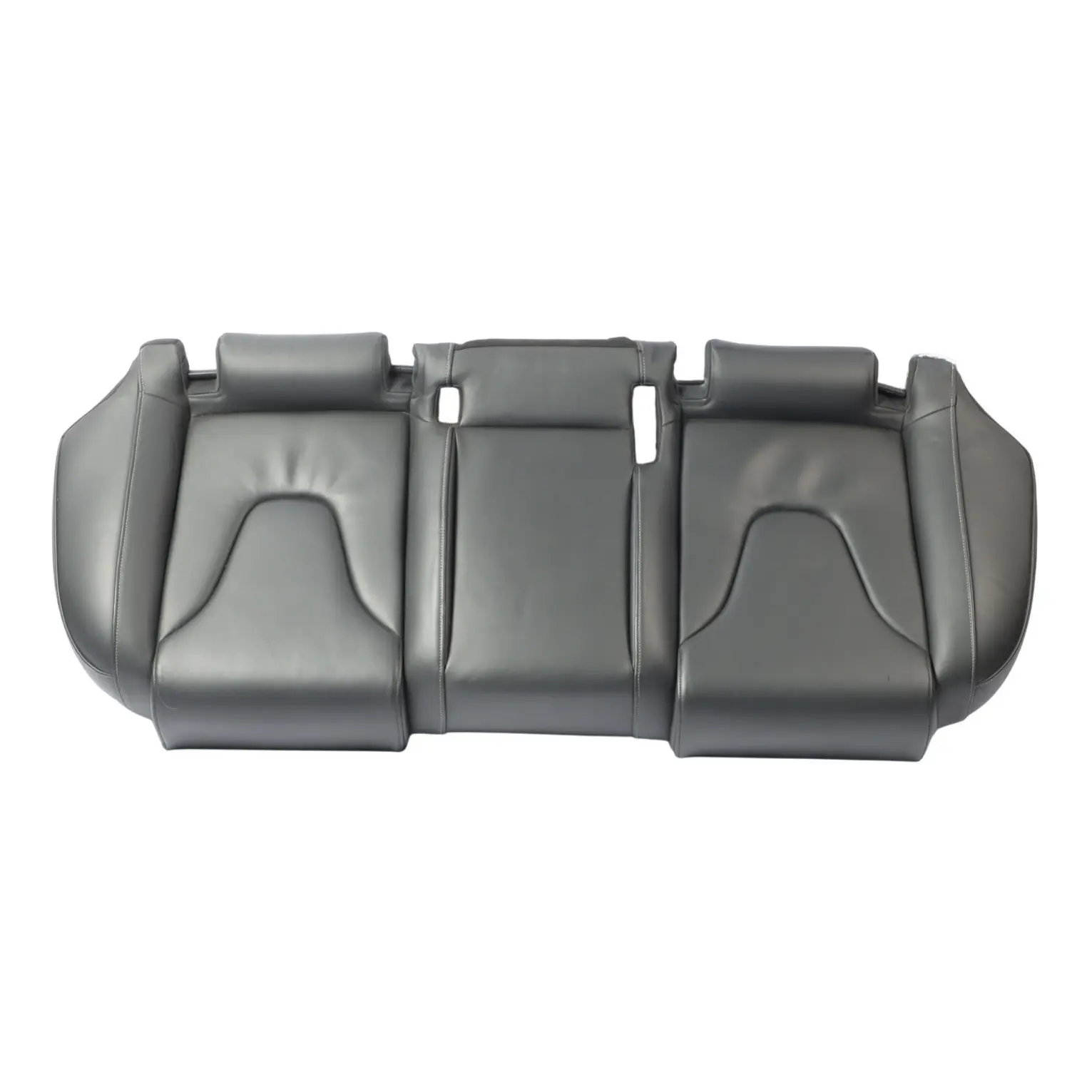 Audi A4 S4 B8 Seat Bench Couch Rear Interior Leather Soul Black Pearl Silver
