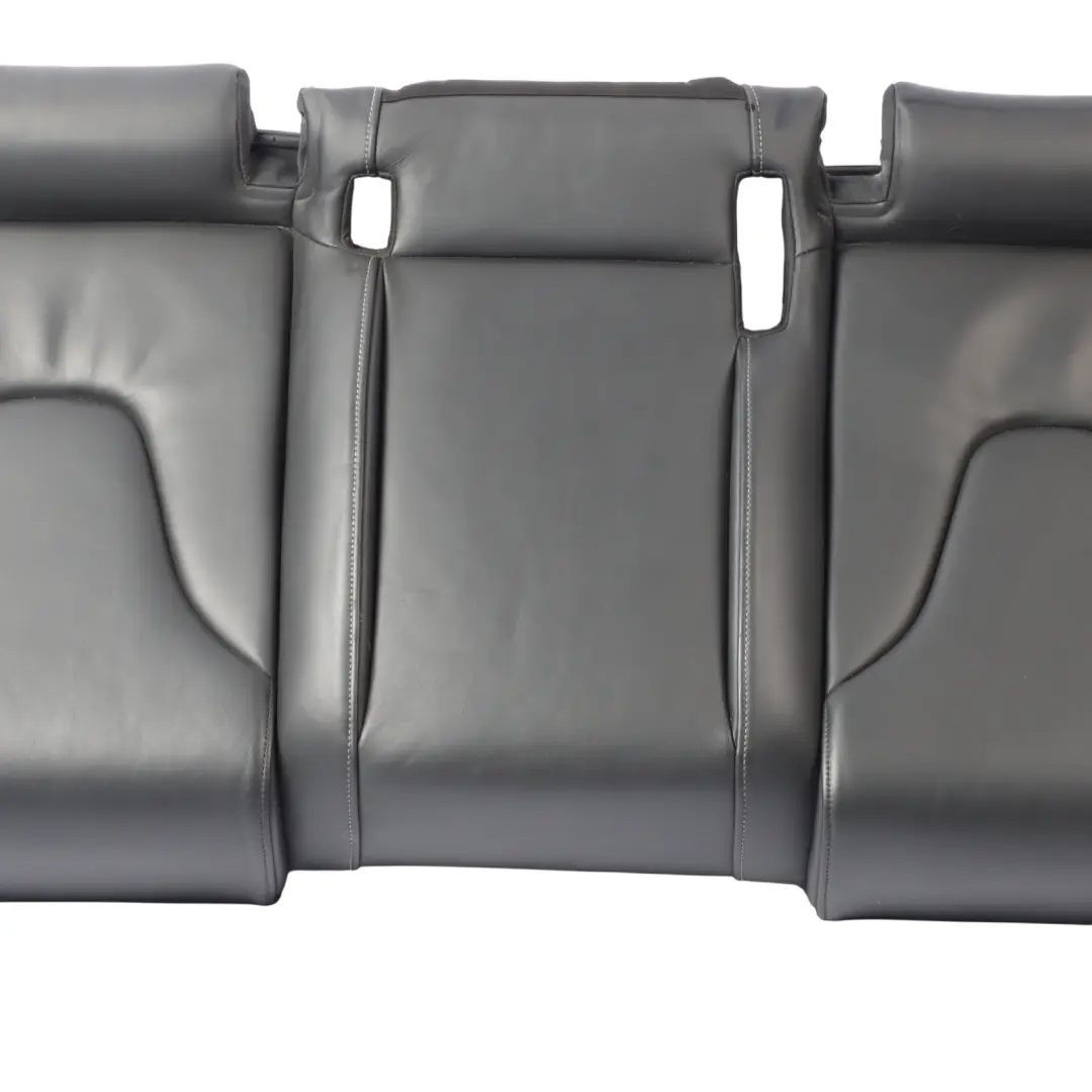 Audi A4 S4 B8 Seat Bench Couch Rear Interior Leather Soul Black Pearl Silver