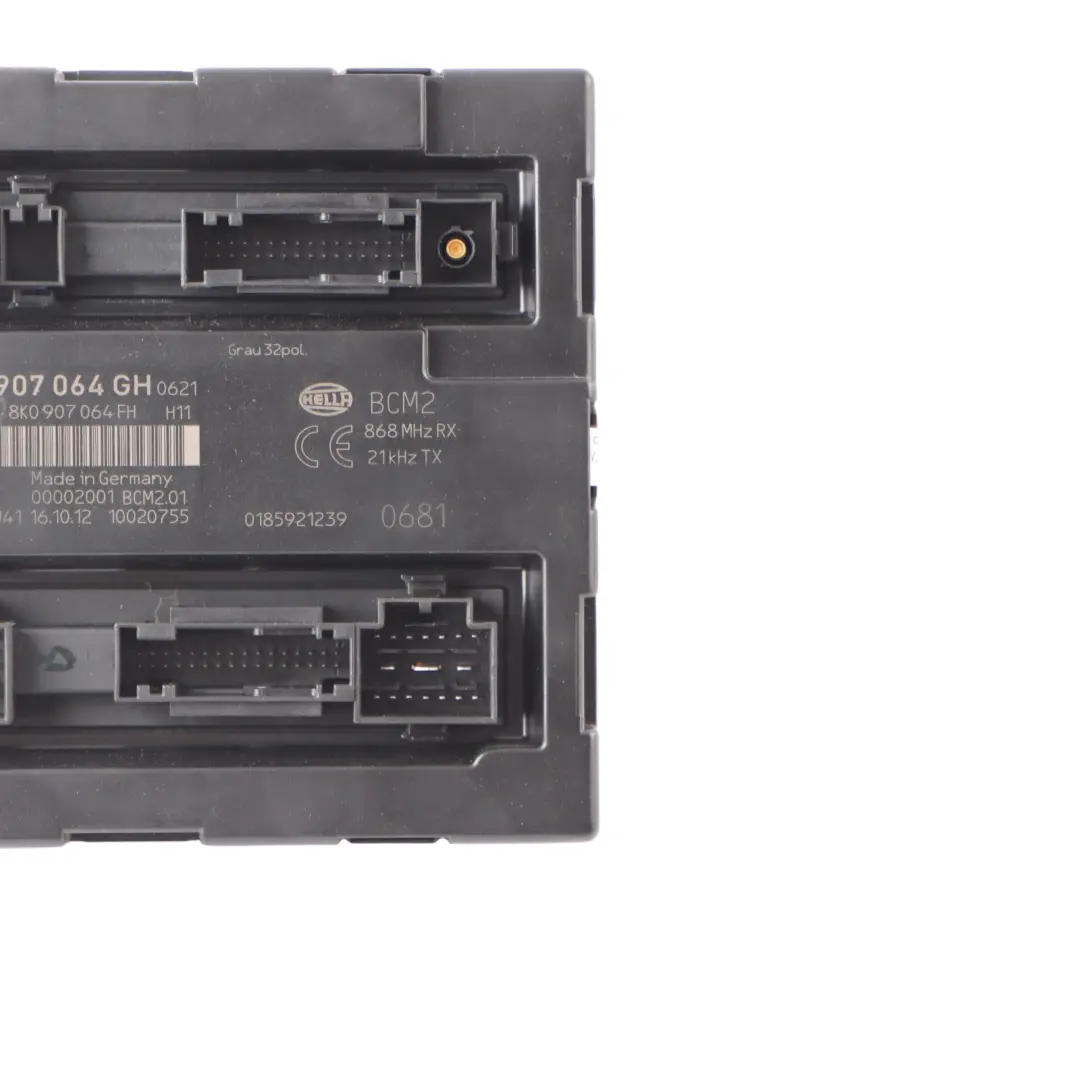 Comfort Unit Audi A4 S4 B8 Q5 8R Central Control Module BCM Unit ECU 8K0907064GH