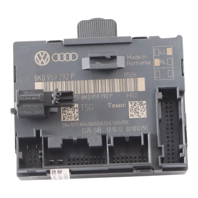 Audi A4 S4 B8 Q5 8R Front Right Door O/S Control Unit Module ECU 8K0959792P