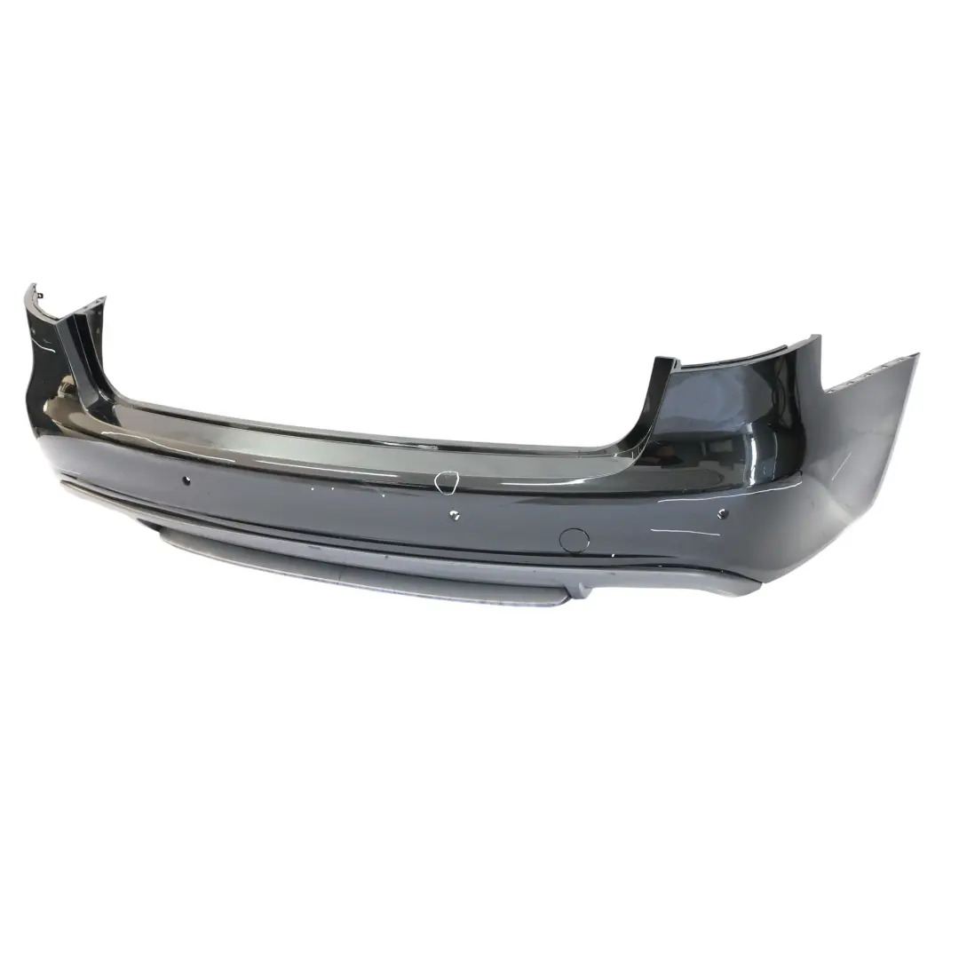 Audi A4 S4 B8 Avant Rear Bumper Trim Panel Cover Phantom Black - Z9Y