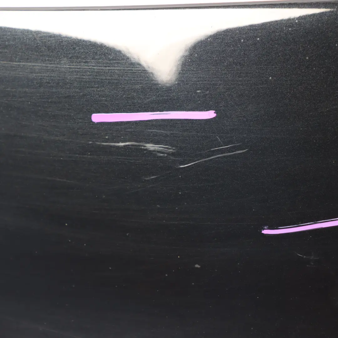 Audi A4 B8 Avant Rear Boot Tailgate Spoiler Trim S-Line Phantom Black - Z9Y