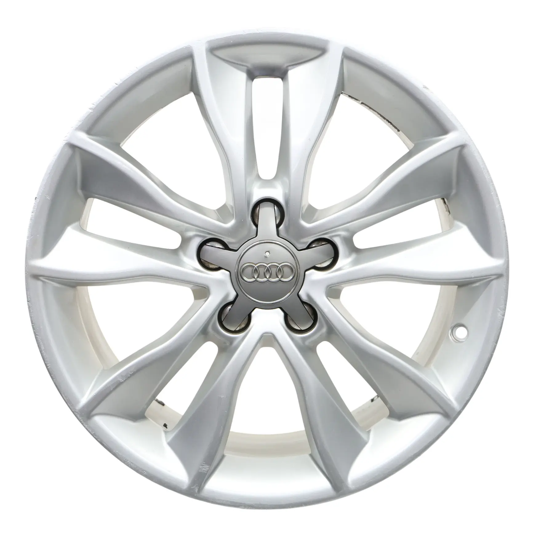 Audi A3 8P Argento Cerchio lega 17" 7,5J ET:56 Stella a doppie razze 8P0601025CC