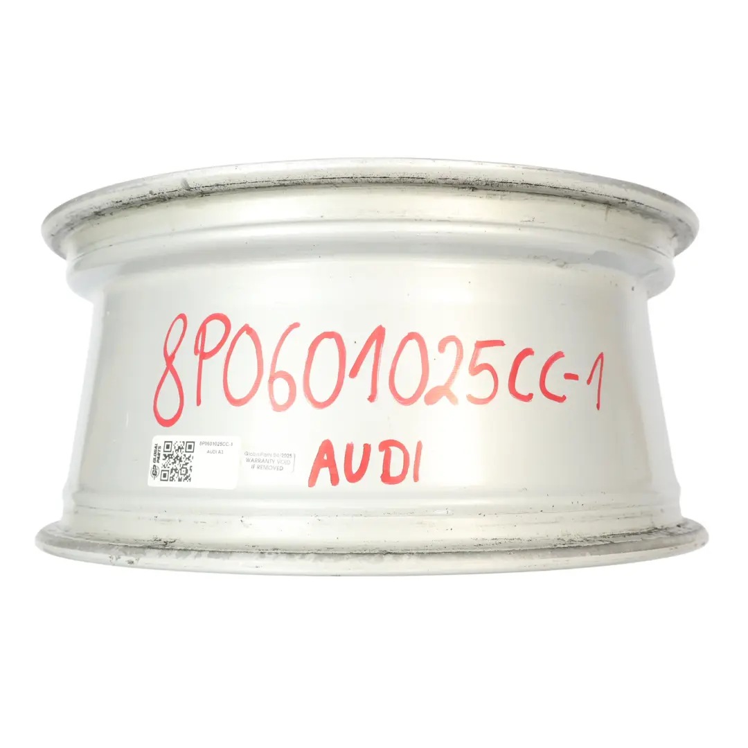 Audi A3 8P Jante argentée alliage  17" 7,5J ET:56 Star Double Spoke 8P0601025CC