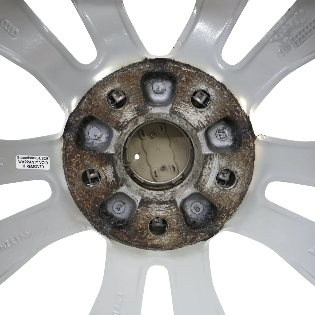 Audi A3 8P Jante argentée alliage  17" 7,5J ET:56 Star Double Spoke 8P0601025CC
