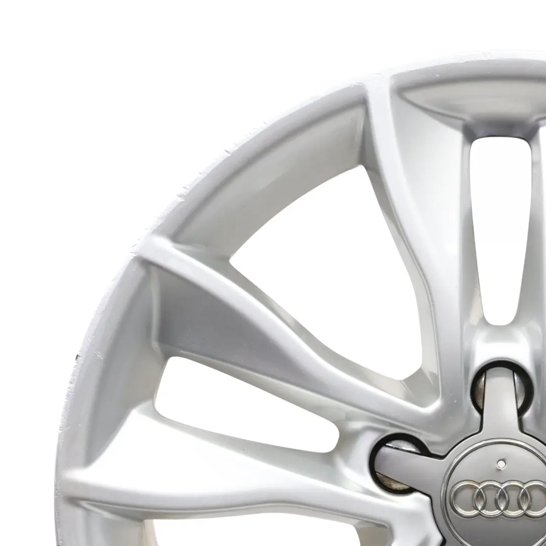 Audi A3 8P Jante argentée alliage  17" 7,5J ET:56 Star Double Spoke 8P0601025CC