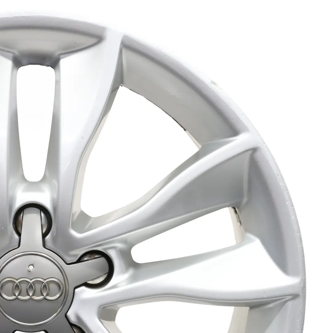 Audi A3 8P Jante argentée alliage  17" 7,5J ET:56 Star Double Spoke 8P0601025CC