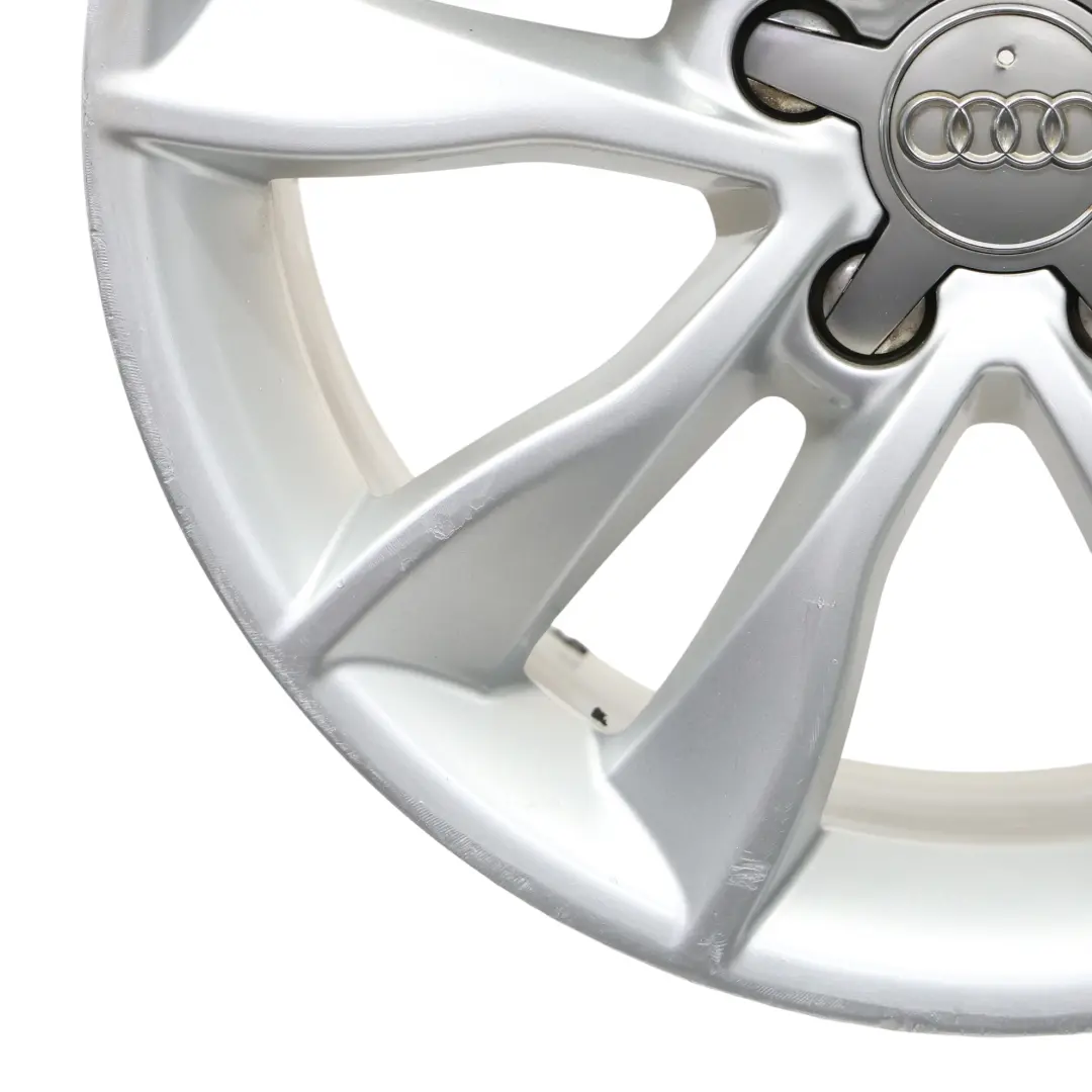 Audi A3 8P Jante argentée alliage  17" 7,5J ET:56 Star Double Spoke 8P0601025CC