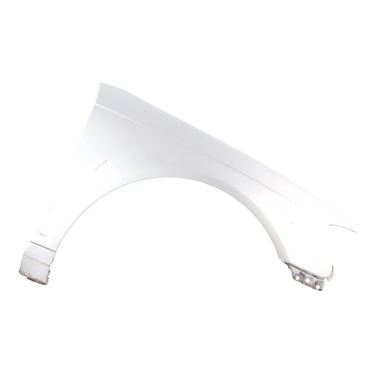 Audi A3 8P Side Panel Front Right O/S Wing Fender Ice Silver Metallic - X7W