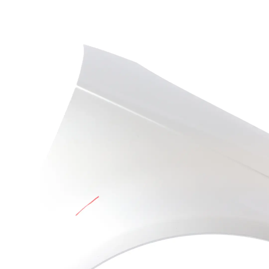 Audi A3 8P Side Panel Front Right O/S Wing Fender Ice Silver Metallic - X7W