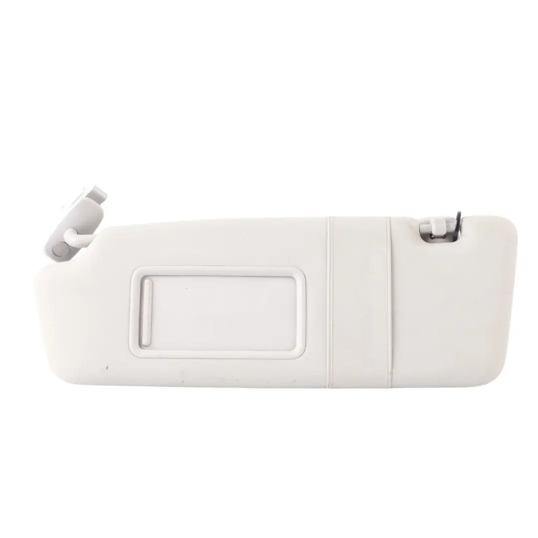 Front Sun Visor Shade Mirror Panel Left N/S Light Grey Audi A3 S3 8P - SKU 8P0857551A-2 - Part number 8P0857551A