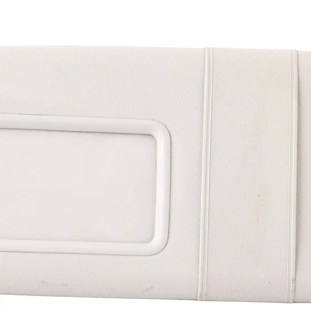 Front Sun Visor Shade Mirror Panel Left N/S Light Grey Audi A3 S3 8P - SKU 8P0857551A-2 - Part number 8P0857551A