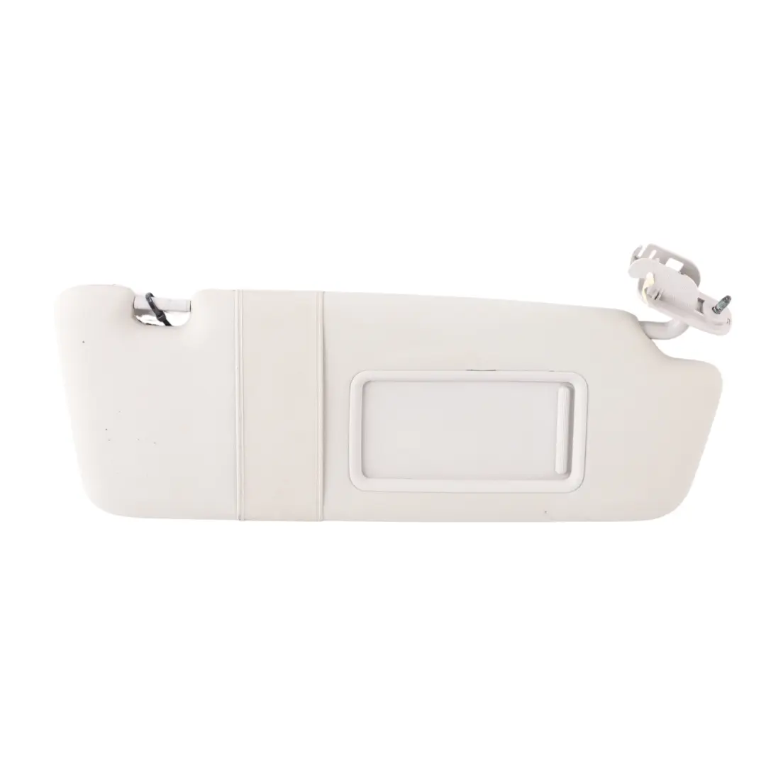Front Sun Visor Shade Mirror Panel Right O/S Light Grey Audi A3 S3 8P - SKU 8P0857552 - Part number 8P0857552