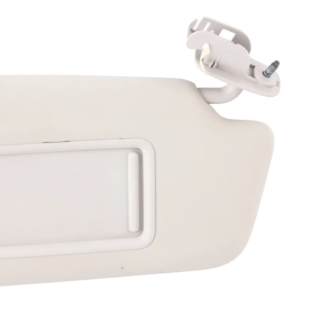 Front Sun Visor Shade Mirror Panel Right O/S Light Grey Audi A3 S3 8P - SKU 8P0857552 - Part number 8P0857552