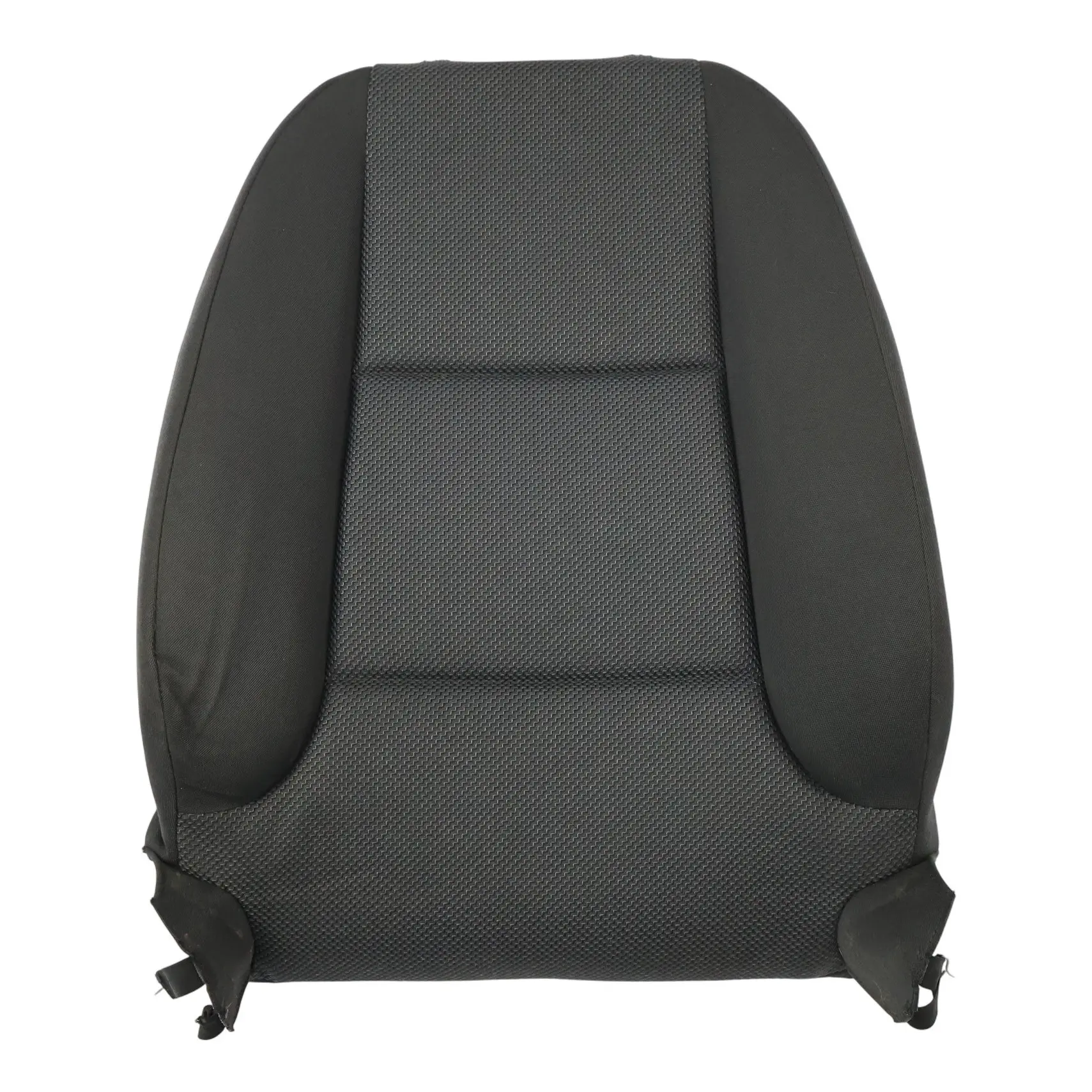 Audi A3 8P Front Seat Backrest Back Cover Right O/S Cloth Fabric Frequenz Black