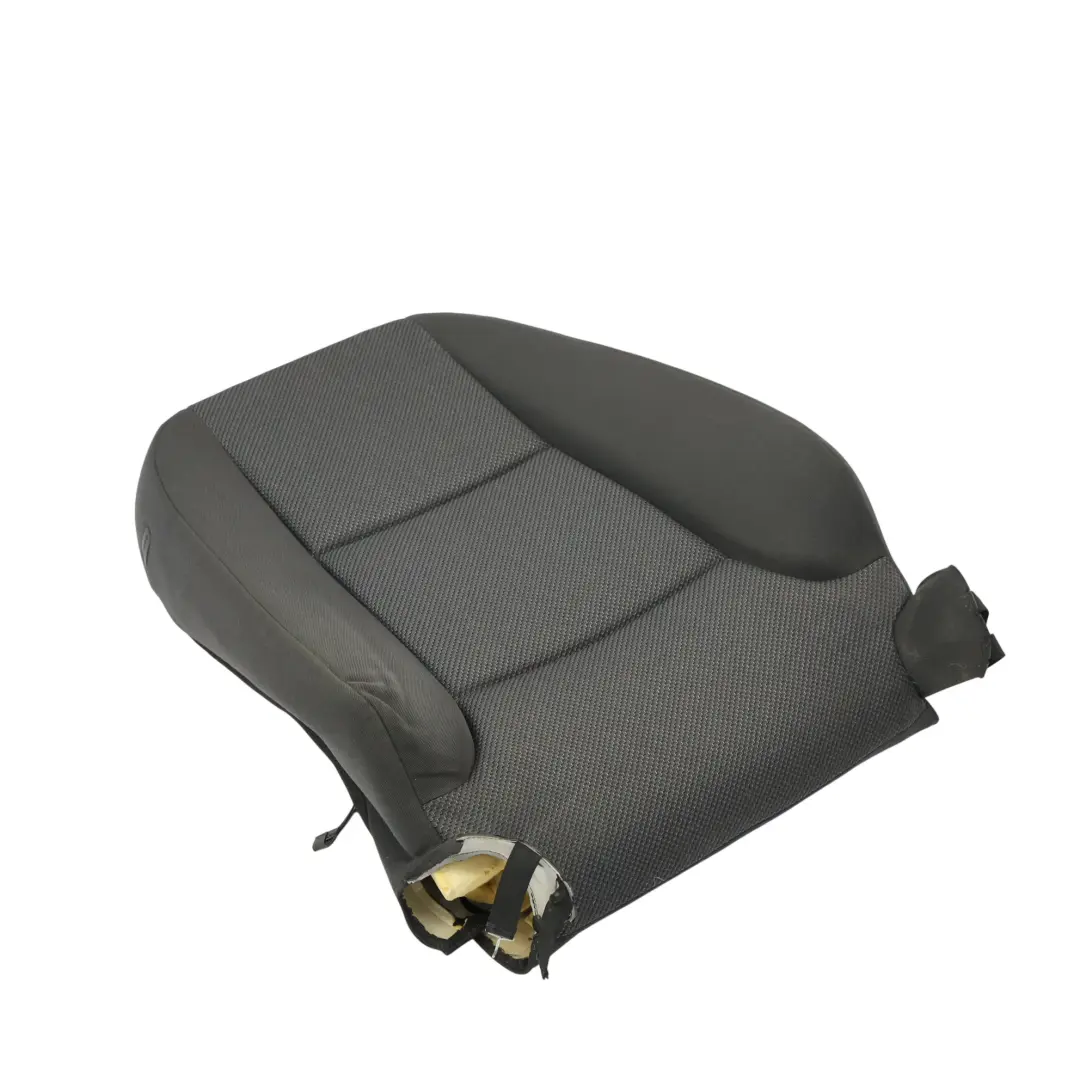 Audi A3 8P Front Seat Backrest Back Cover Right O/S Cloth Fabric Frequenz Black