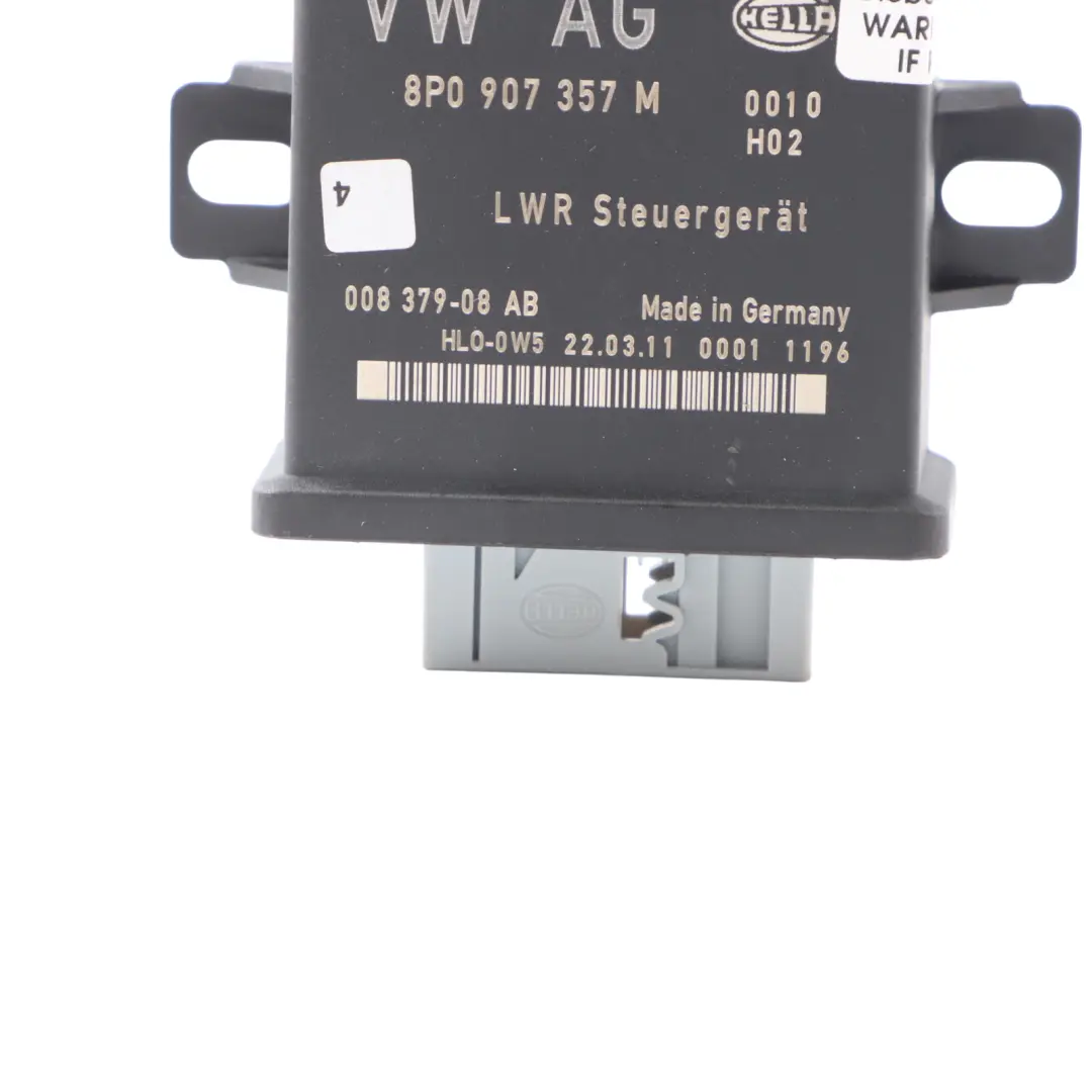 Audi A6 C6 Headlight Lamp Range Control Module Unit ECU 8P0907357M