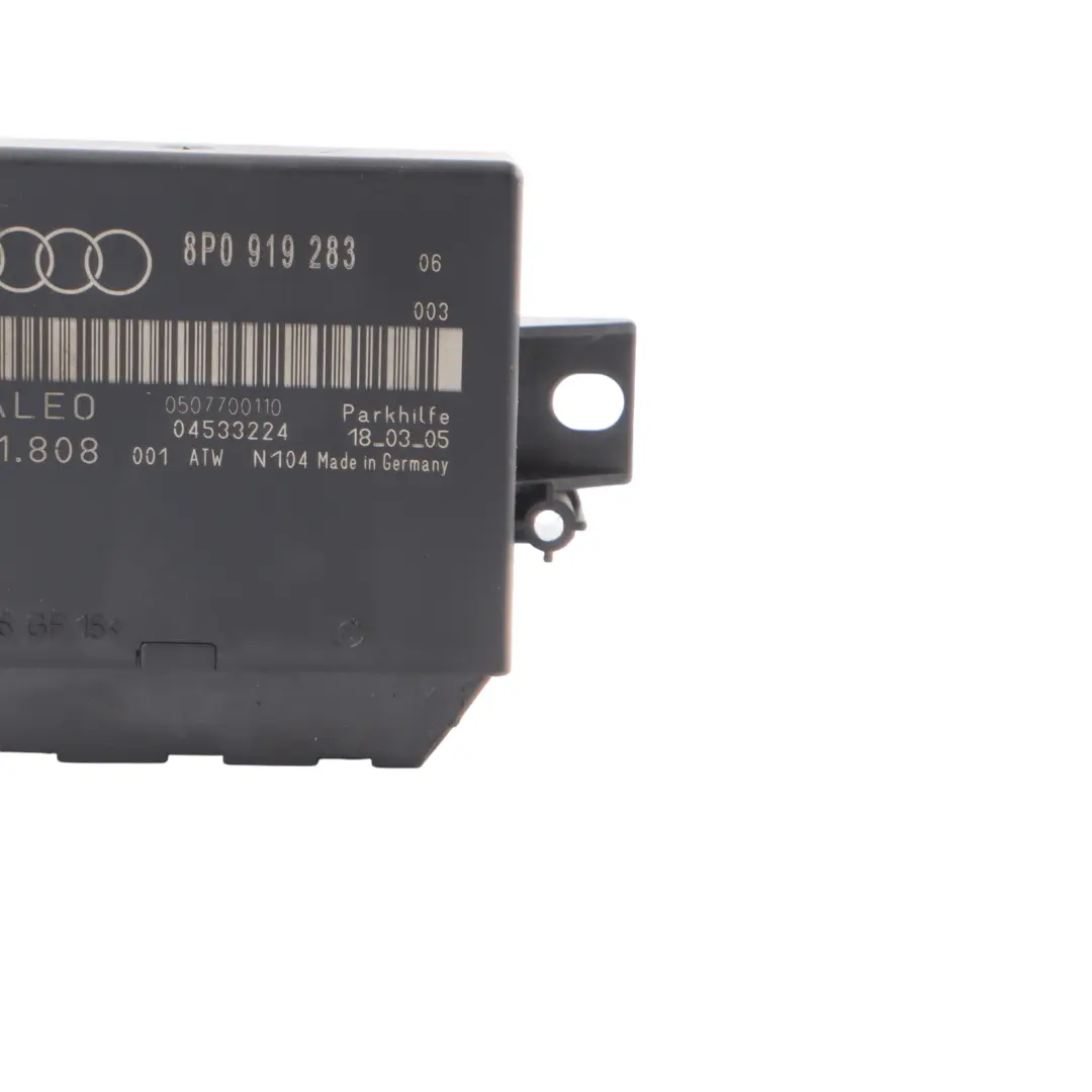 PDC Parking Distance Control Sensor Module Unit ECU Audi A3 8P - SKU 8P0919283 - Part number 8P0919283